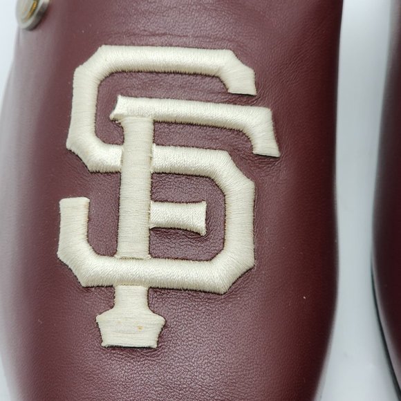 Gucci x SF Giants MLB Leather Open Slip On Loafers - NWB main image 5